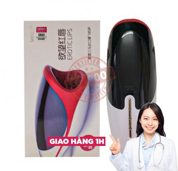  Cửa hàng bán Âm đạo giả bú liếm tự động 10 tần số rung có âm thanh - Leten Erotic Lips  loại tốt 