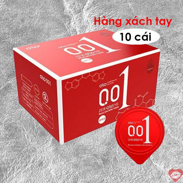  Cửa hàng bán Bao cao su OLO 0.01 Đỏ - Siêu mỏng nóng ấm - Hộp 10 cái  có tốt không? 