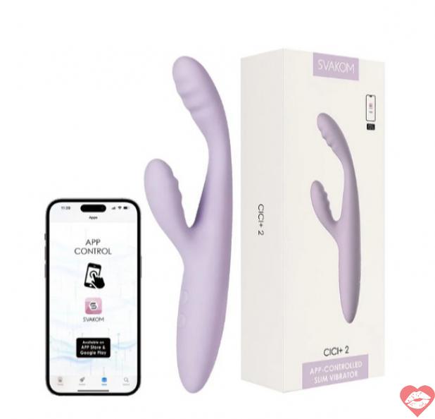Địa chỉ bán Dương vật giả Svakom Cici Plus 2 thiết kế nhánh rung kích thích kết hợp App hàng mới về 