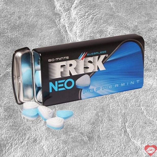  Nhập sỉ Frisk Neo Peppermint kẹo ngậm BJ bạc hà kẹo phòng the Nhật Bản kẹo tình yêu hộp 50 viên  giá sỉ 