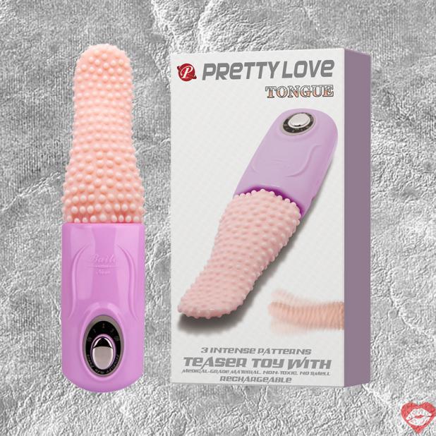 Cung cấp Lưỡi rung nhiều chế độ rung sạc điện - Pretty Love  hàng mới về 
