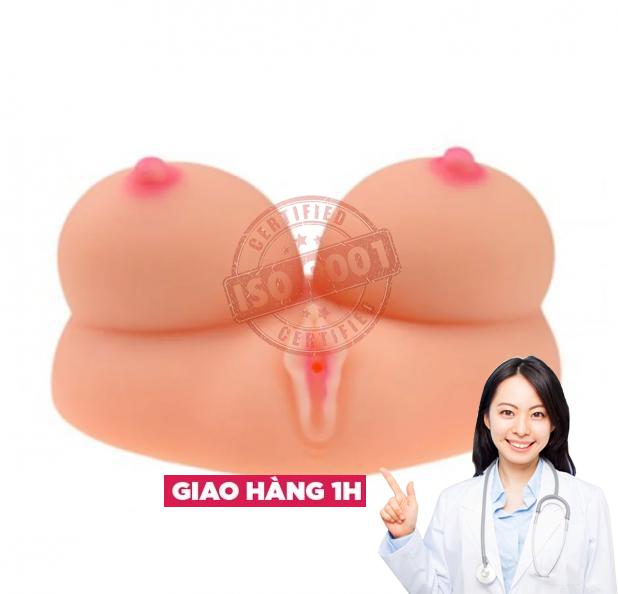  Nhập sỉ Ngực giả âm đạo & hậu môn silicon trần cao cấp mềm mịn - Zuimao  loại tốt 