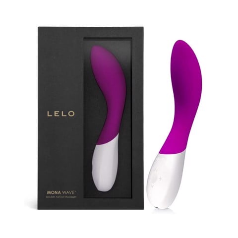 Dương vật giả công suất kép 8 chế độ rung dùng sạc - Lelo Mona Wave