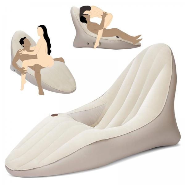 Ghế Sofa Bơm Hơi Tình Yêu Cao Cấp – Hỗ Trợ Tư Thế G-Spot