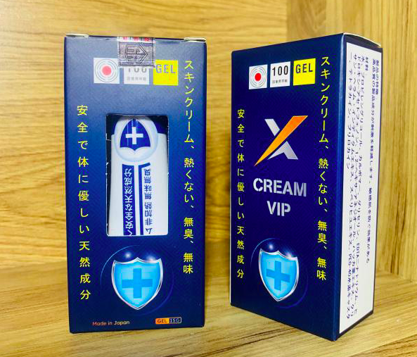 Kem Vip Nhật Trắng X Cream chính hãng tăng cường sinh lý giới kéo dài thời gian