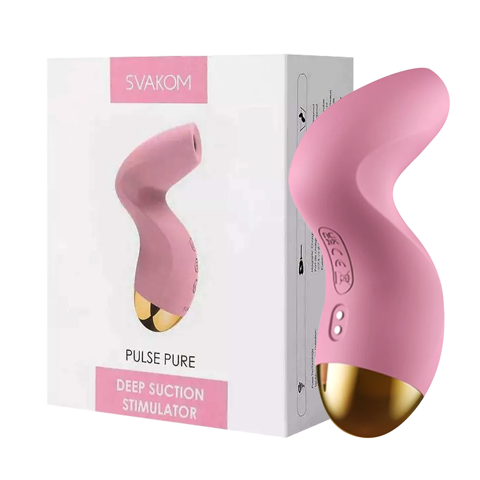 Máy rung massage kích thích âm vật nhũ hoa dùng sạc - Svakom Pulse Pure
