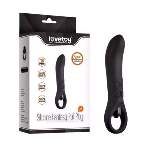 Que rung kích thích hậu môn 10 chế độ rung dùng pin - Lovetoy Fantasy Pull Plug