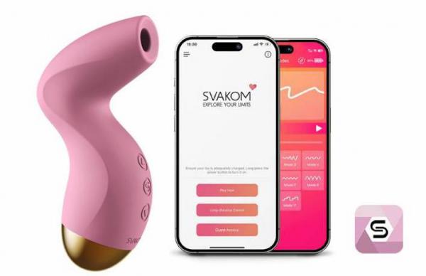 Svakom Pulse Pure Máy Massage Âm Vật Điều Khiển Qua App Công Nghệ Sóng Âm