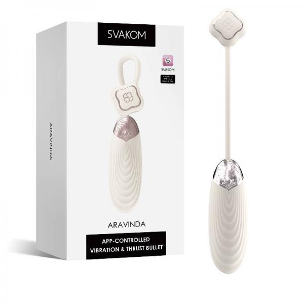 Trứng rung cao cấp Svakom Aravinda kết nối bluetooth điều khiển qua app