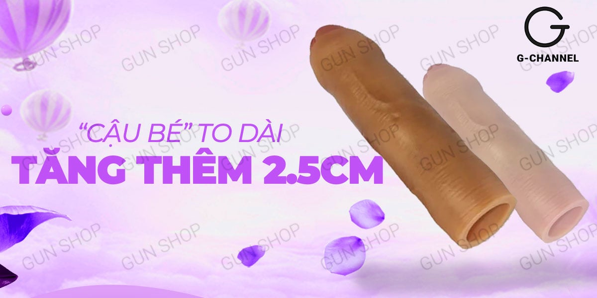 Lovetoy Pleasure X-Tender tăng kích thước Bao cao su đôn dên