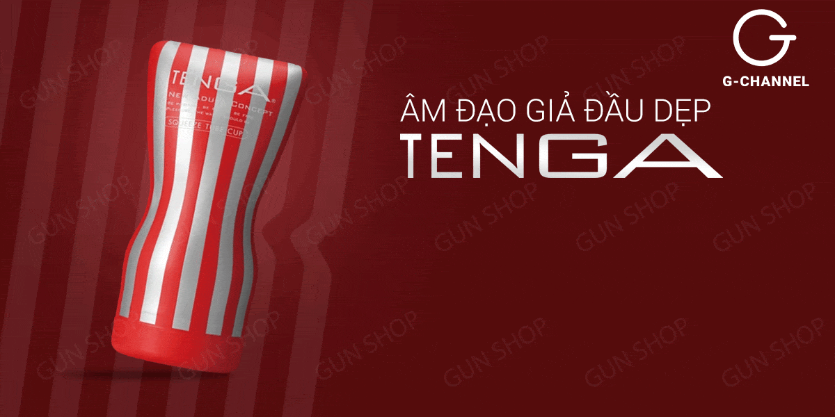 âm đạo giả nhỏ gọn, ôm khít, đầu dẹp - Tenga