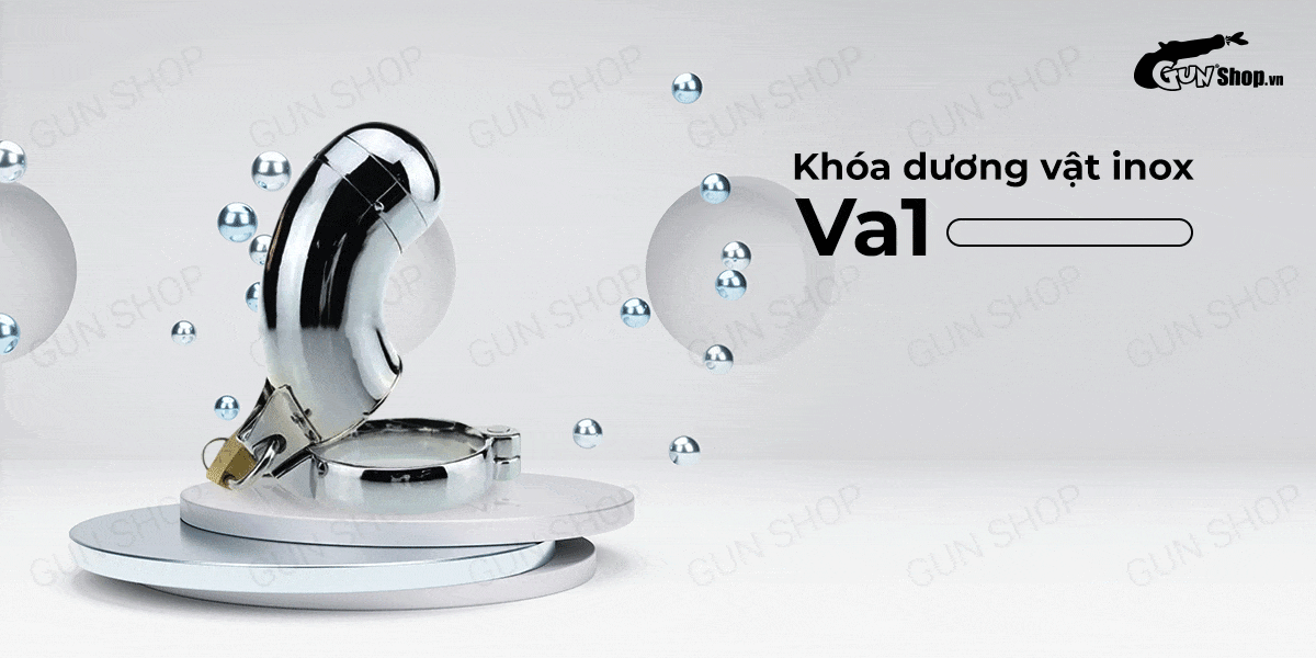 Khóa dương vật inox cao cấp Siêu bền An toàn Cho nam giới