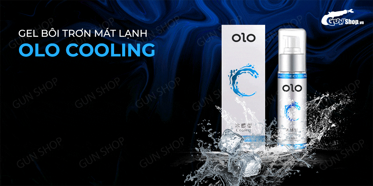 Gel bôi trơn OLO Cooling 60ml mát lạnh, tăng khoái cảm, an toàn