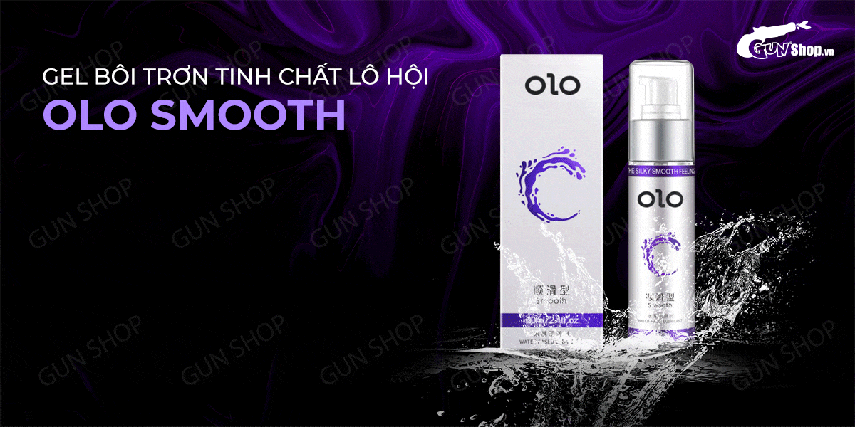 Gel bôi trơn lô hội dưỡng ẩm tự nhiên OLO Smooth 60ml chính hãng