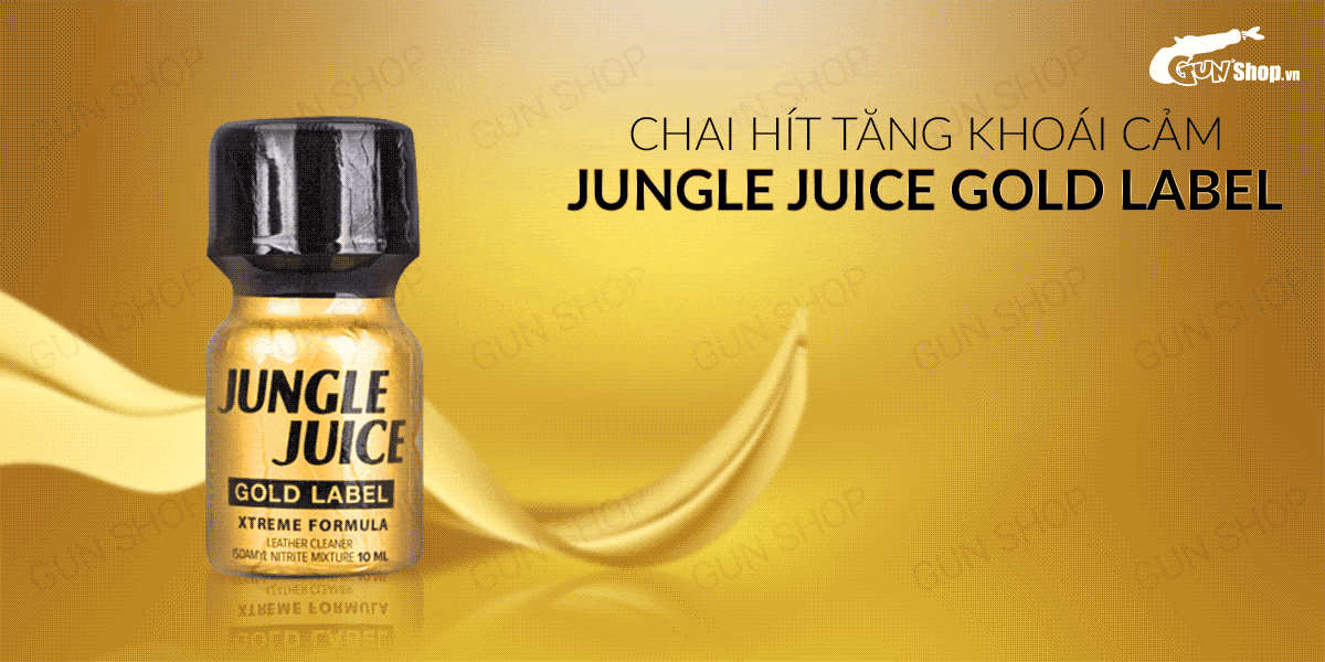 Popper Jungle Juice Gold Label 10ml USA chính hãng tăng khoái