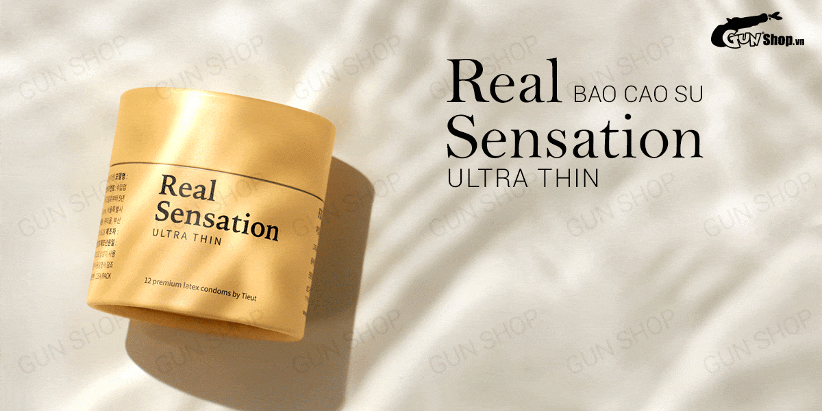 Đại lý Bao cao su Real Sensation Ultra Thin - Siêu mỏng - Hộp 12 cái  có tốt không?