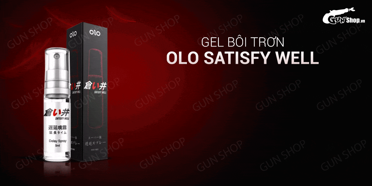 Giá sỉ Gel bôi trơn kéo dài thời gian quan hệ - OLO Satisfy Well - Chai 5ml giá rẻ