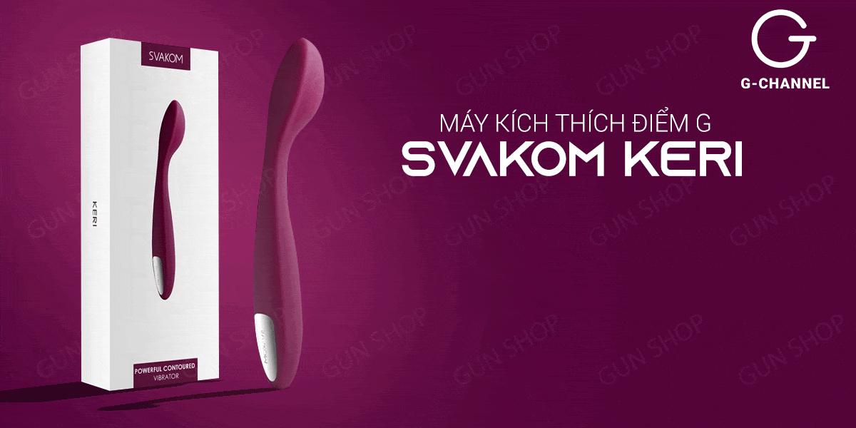 Máy rung điểm G Svakom Keri đa chế độ kích thích mạnh mẽ