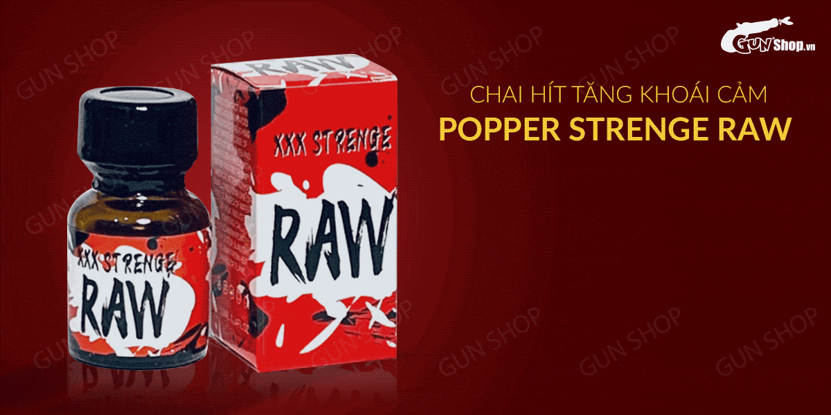 Popper Strenge Raw 10ml Mỹ chính hãng USA chất lượng cao mua ngay