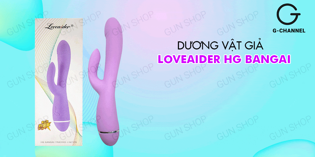 Dương vật giả rung đa chế độ Loveaider HG Bangai kích thích cực đỉnh