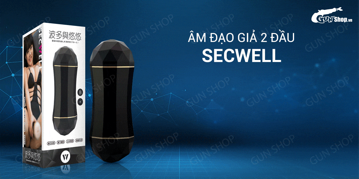 Phân phối Âm đạo giả 2 đầu ôm khít có rung - Secwell giá rẻ