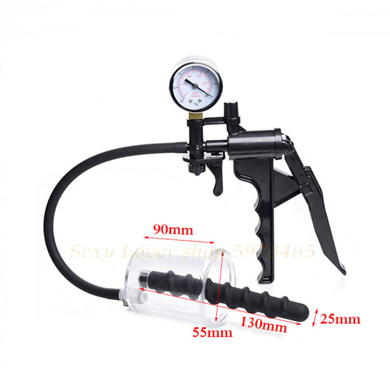 Phích cắm hậu môn bơm hút chân không massage tuyến tiền liệt tăng khoái cảm