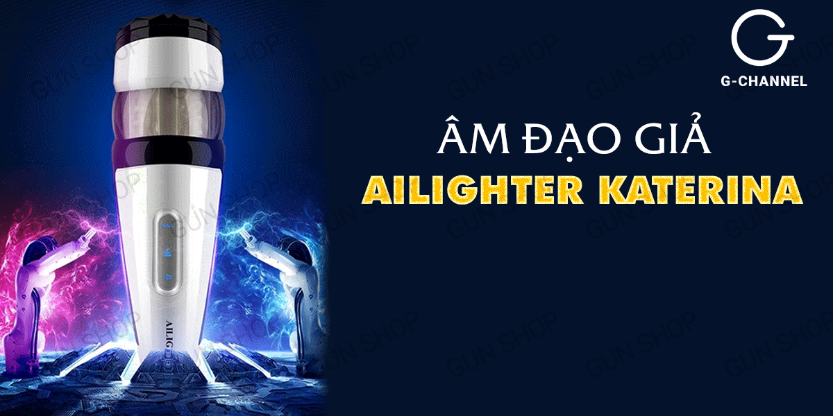 Cung cấp Âm đạo giả tự động thụt xoáy đa chế độ sạc điện - Ailighter Katerina 4  cao cấp