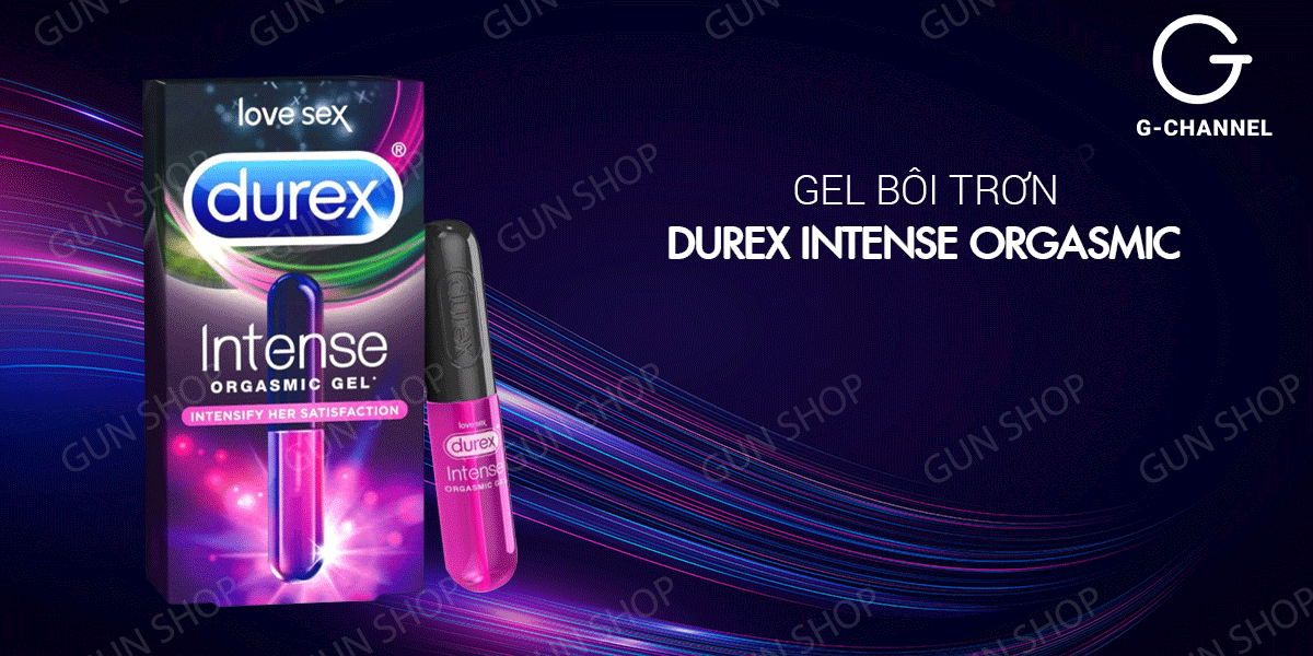 Bảng giá Gel bôi trơn kích thích và tăng khoái cảm nữ - Durex Intense Orgasmic - Chai 10ml  tốt nhất
