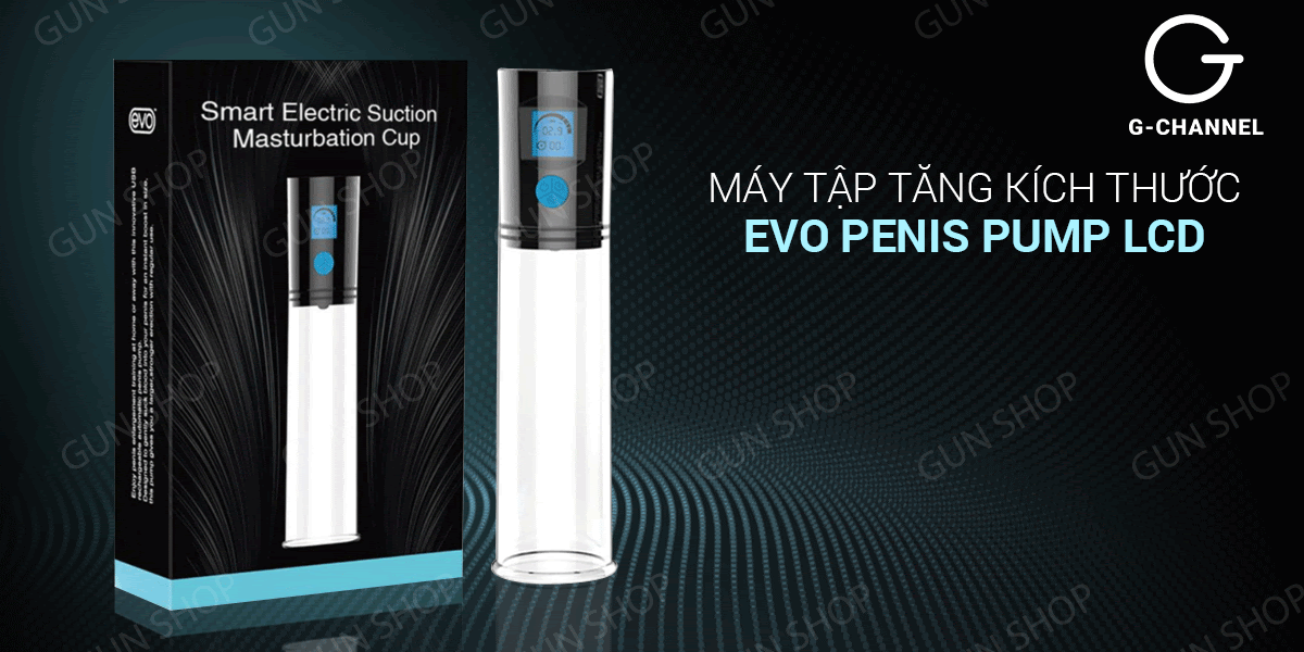 Nơi bán Máy tập tăng kích thước dương vật tự động màn hình LCD - Evo Penis Pump  giá tốt