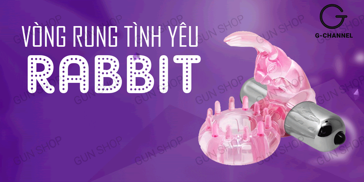 Vòng rung Baile Love Rabbit pin sạc khoái cảm mạnh mẽ