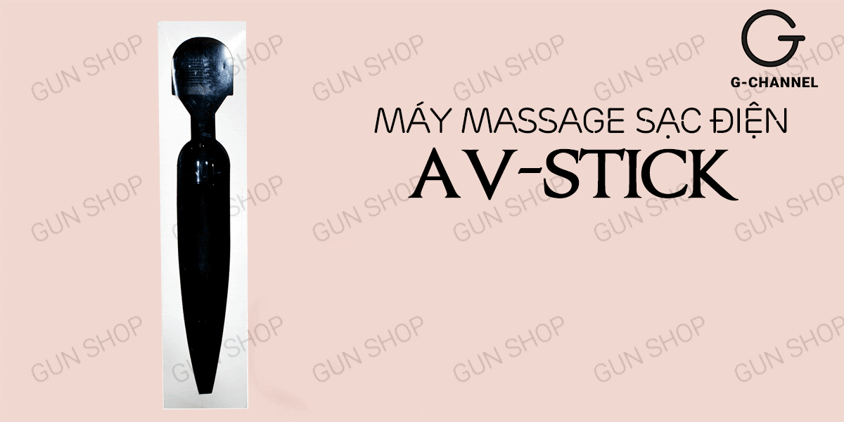 Máy massage AV Stick sạc điện tiện lợi thư giãn hiệu quả