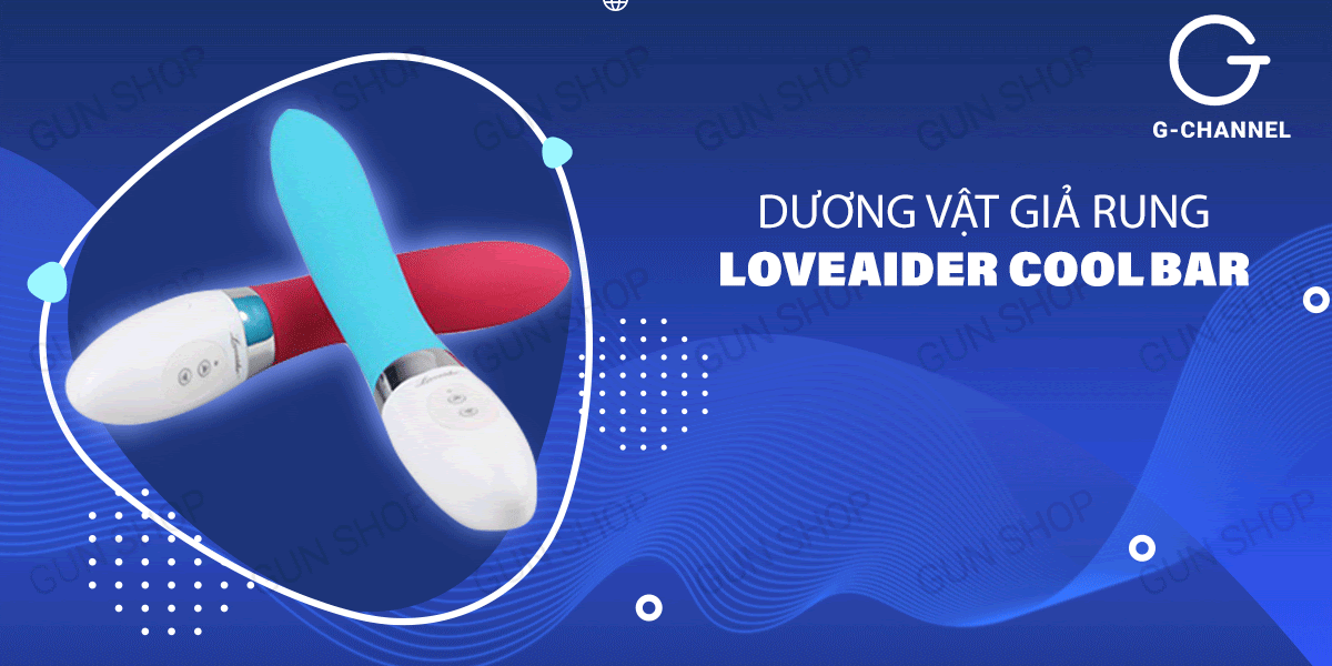 Loveaider Cool Bar dương vật giả rung đa năng kích thích mạnh mẽ