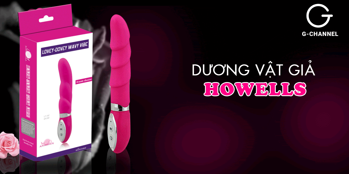 Dương vật giả 10 chế độ rung Aphrodisia Vibe cực phê, kích thích