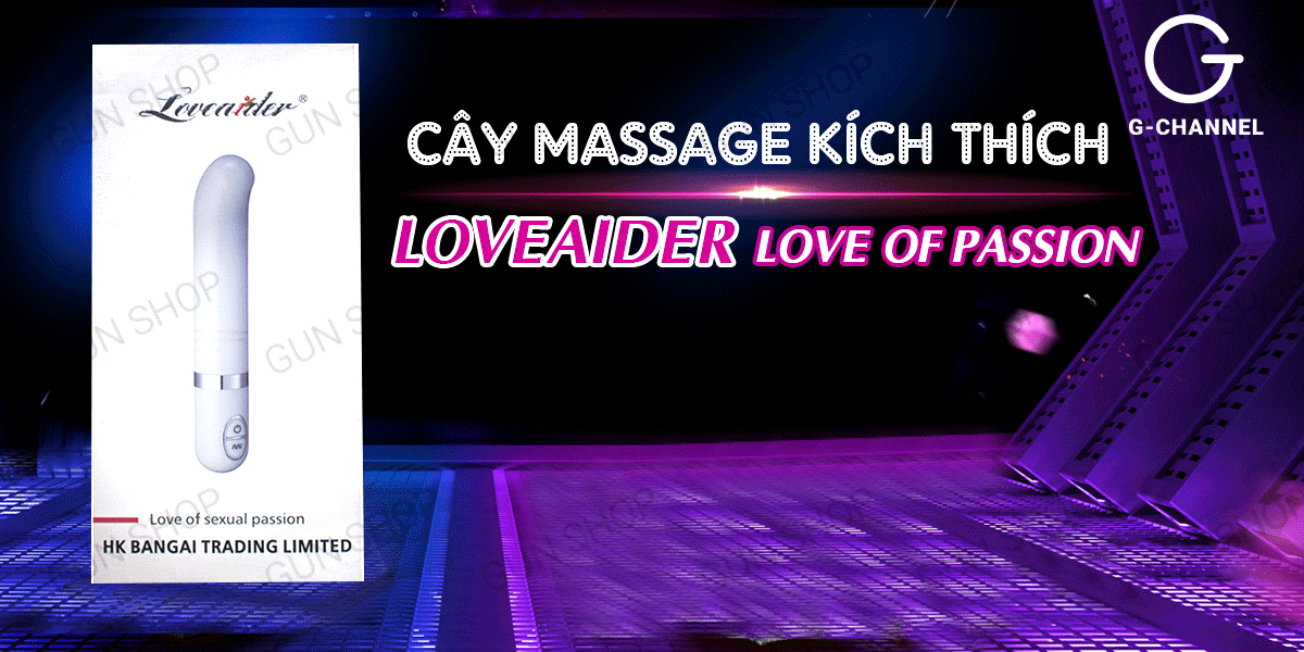 Máy massage điểm G Loveaider sạc pin siêu bền kích thích mạnh mẽ