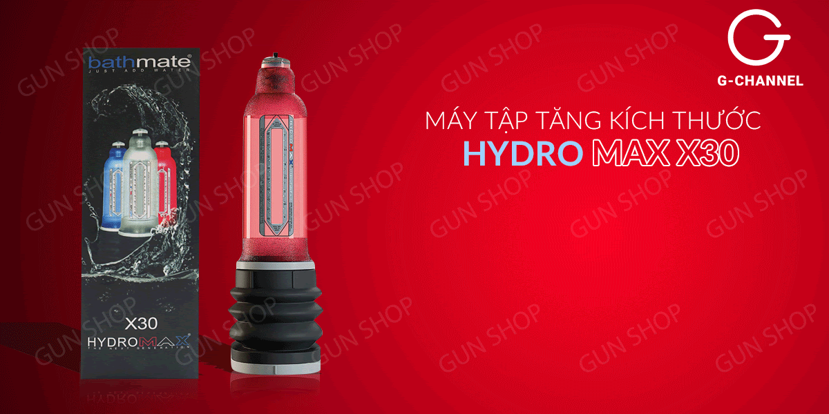 Cung cấp Máy tập tăng kích thước dương vật dùng áp suất nước - Hydromax X30  cao cấp