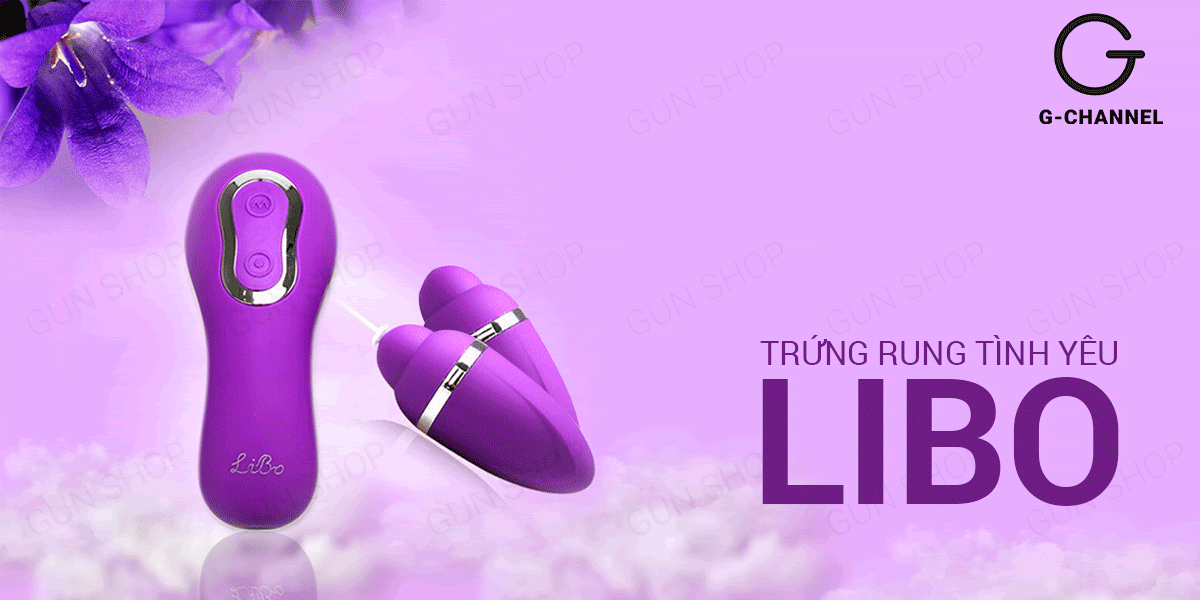 Máy rung 2 trứng Libo Female Pin siêu mượt Kích thích mạnh