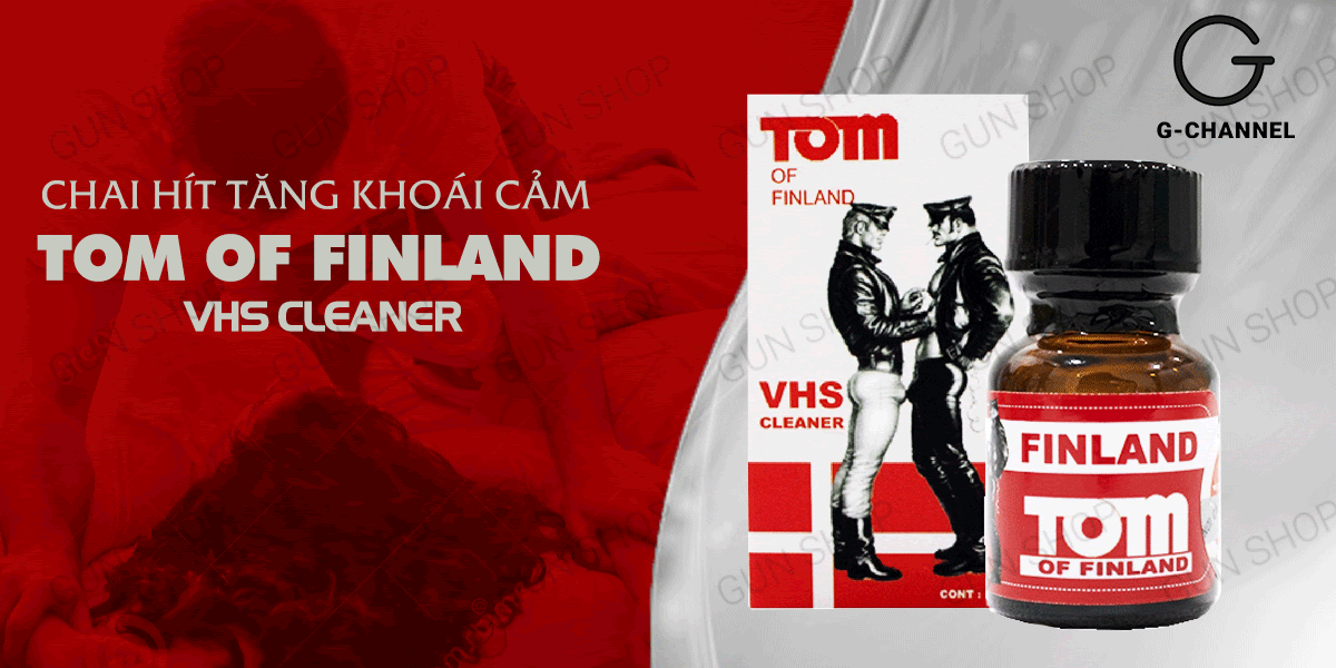 Giá sỉ Popper Tom Of Finland VHS Cleaner - Chai 10ml chính hãng