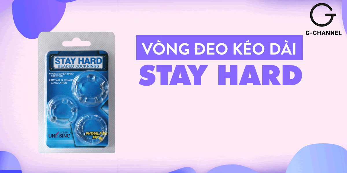 Vòng đeo kéo dài thời gian Stayhard chất lượng siêu bền
