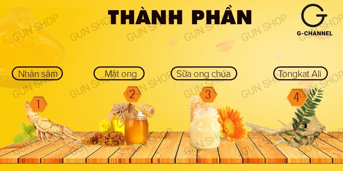 Tinh chất Hachimitsu tăng cường sinh lý nam nữ hiệu quả gói 1