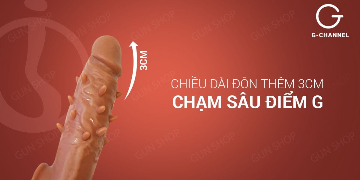 Bao cao su gai nổi Jiuai tăng kích thước thoải mái an toàn