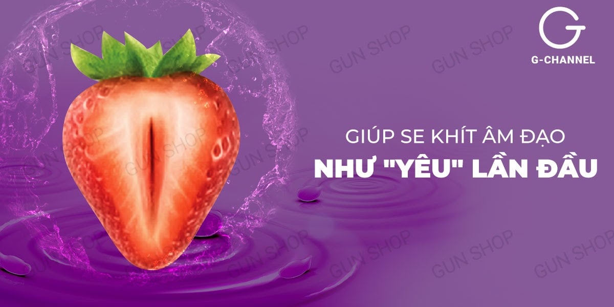 Gel se khít âm đạo tăng cảm xúc Embrace 30ml dưỡng ẩm dễ chịu