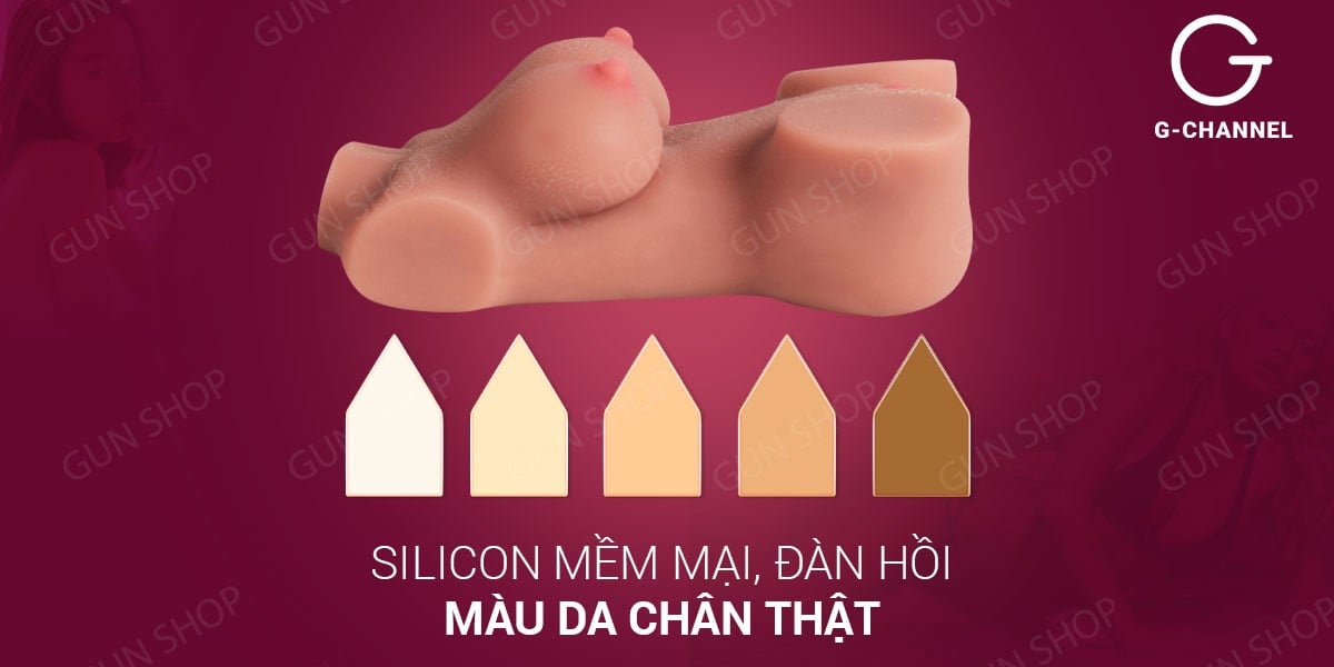 Địa chỉ bán Búp bê tình dục nữ bán thân silicon trần cao cấp mềm mịn - SCD S1 2kg  nhập khẩu