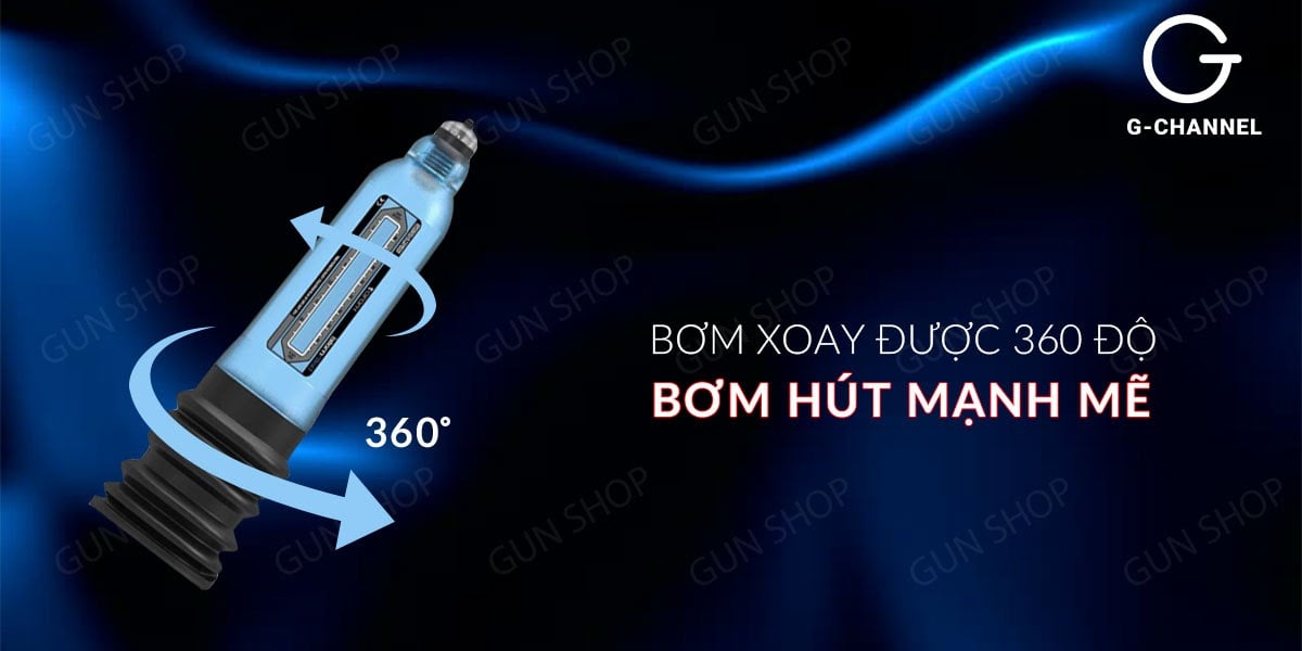 Đại lý Máy tập tăng kích thước dương vật dùng áp suất nước - Hydromax X40  cao cấp