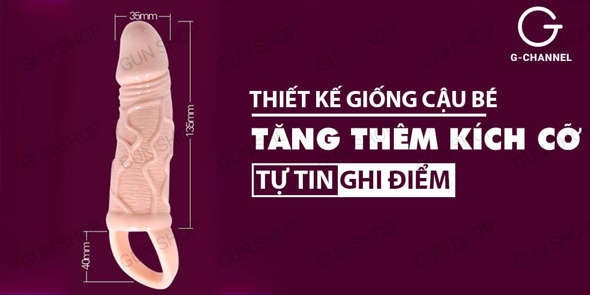 Mua Bao cao su đôn dên tăng kích thước có dây đeo Baile Extension  giá tốt