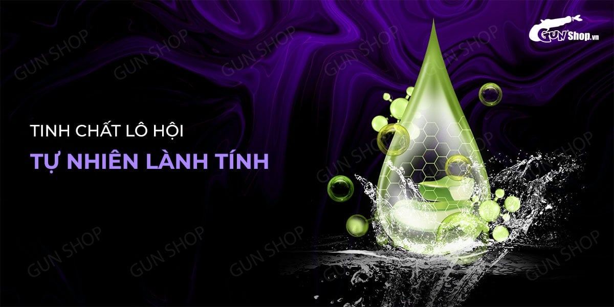 Gel bôi trơn lô hội dưỡng ẩm tự nhiên OLO Smooth 60ml chính hãng