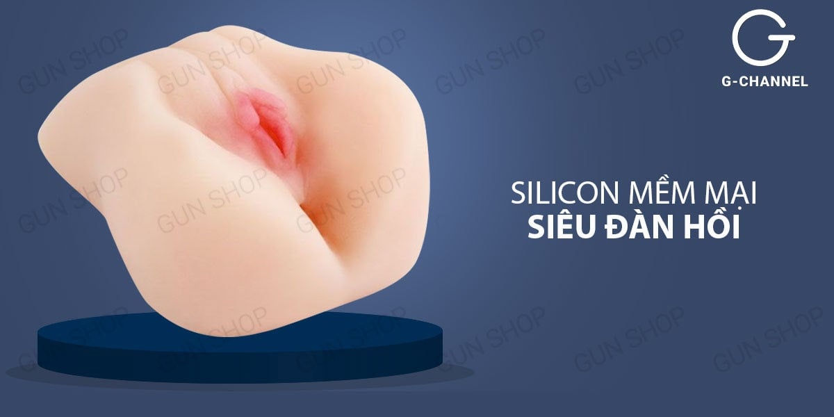 Sỉ Âm đạo giả nguyên khối mông silicon trần cao cấp mềm mịn - Jiuai  hàng xách tay