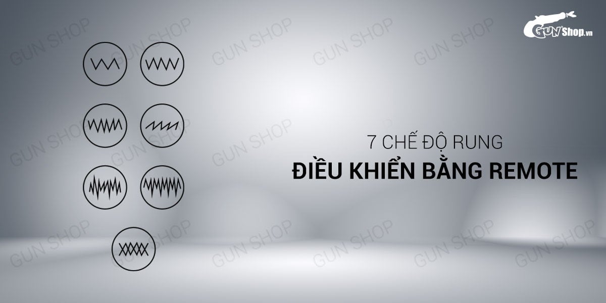 Dương vật giả dính tường 7 chế độ rung siêu sướng pin Loveaider