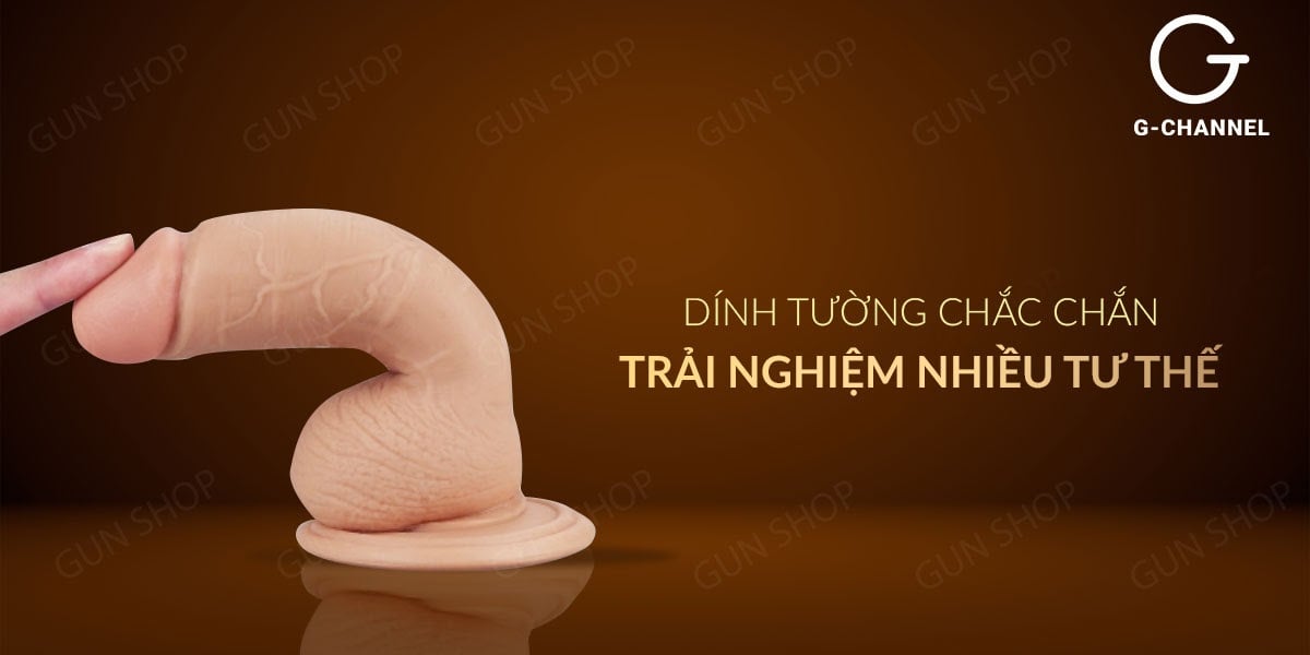 Dương vật giả 3 chế độ rung Lovetoy Real Extreme 7.0 cao cấp, dính tường kích thích cực mạnh