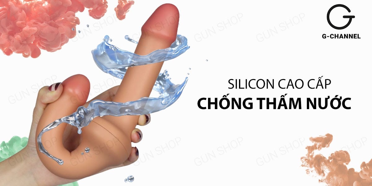 Lovetoy Holy Dong 12.5 Đa Chiều Rung Uốn Cong Dương Vật Giả 2 Đầu