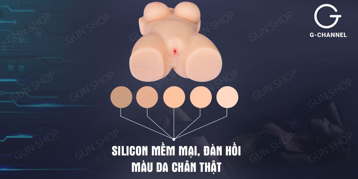 Đánh giá Búp bê tình dục nữ bán thân silicon trần cao cấp mềm mịn - SCD S2 3.5kg  có tốt không?